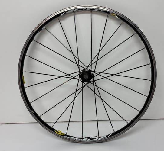 Mavic Cross Ride 24-Bladed Spoke Black Aluminum Disc Brake 26" Front Wheel