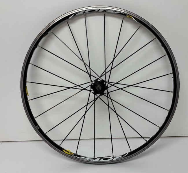 Mavic Cross Ride 24-Bladed Spoke Black Aluminum Disc Brake 26" Front Wheel