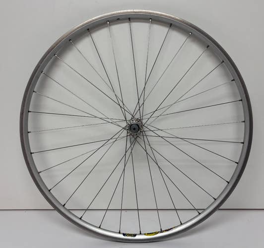 Vintage Mavic CXP 10 32-Spoke Silver Aluminum 700C Front Wheel Shimano 600 Hub