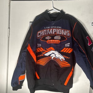 Denver Broncos 2 Time Super Bowl Champion Bomber Jacket