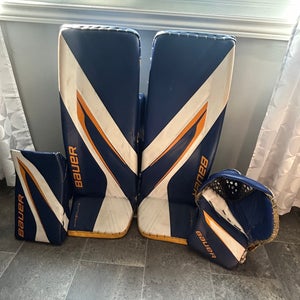 35"  2024 Bauer Hyperlite 2 Regular Goalie Full Set  (Used)