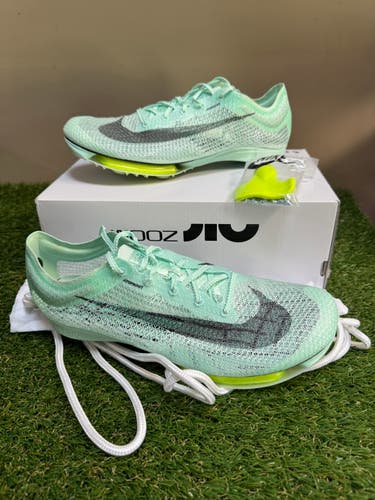 Nike Air Zoom Victory Track Spikes Mint Foam Volt DR9908-300 Men's 11.5 NEW
