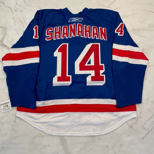 Brendan Shanahan Autographed NY Rangers Reebok Jersey – Size 58 – NWT