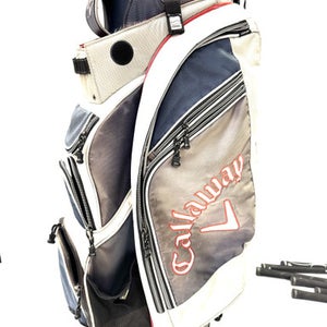 Used Callaway CALLAWAY CART BAG Mens Cart Bag Grey 11860-C000294606