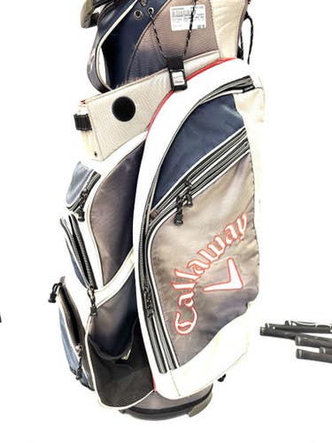Used Callaway CALLAWAY CART BAG Mens Cart Bag Grey 11860-C000294606