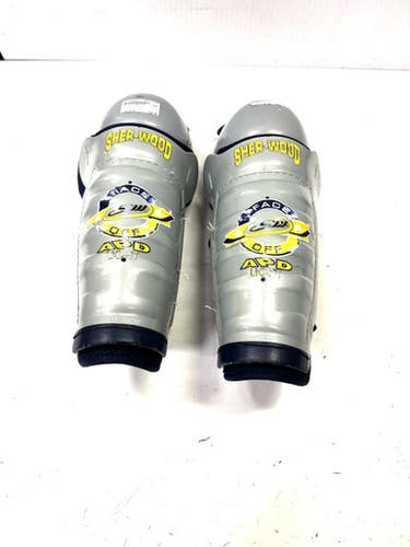 Used Sher-wood APD Senior Shin Guards Grey 15" 11860-C000294602