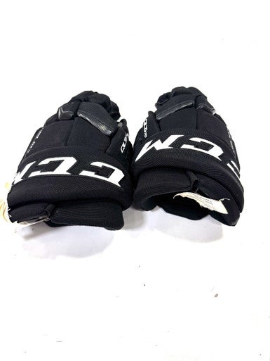 Used CCM QLT270 Intermediate Gloves Black 12" 11860-S000294598