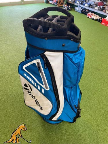 TaylorMade 2021 Select Golf Cart Bag 15-Way Blue