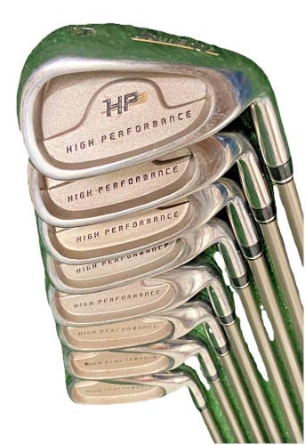 Tour Edge HP3 Iron Set 4-PW,SW RH Petite Ladies Graphite 5i 36.5" Factory Grips