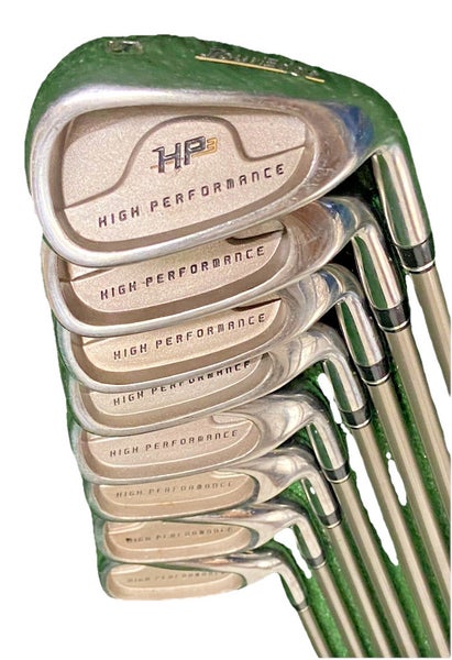 Tour Edge HP3 Iron Set 4-PW,SW RH Petite Ladies Graphite 5i 36.5" Factory Grips