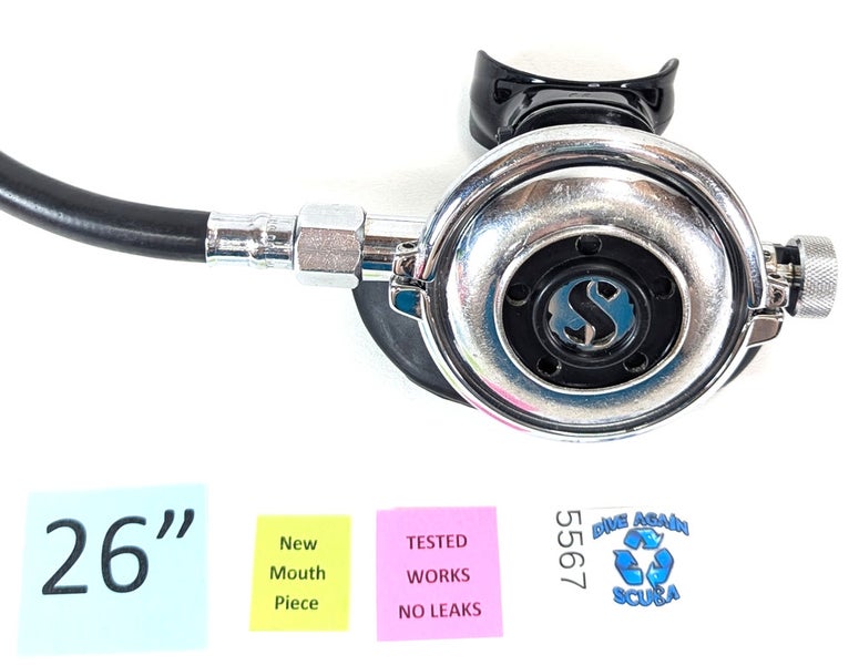 Scubapro 109 Metal Adjustable Balanced 2nd Stage Scuba Dive Regulator      #5567