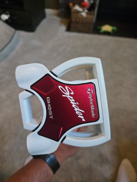 White Men's 2024 TaylorMade Mallet Spider Tour Right Handed Putter Uniflex 34" (Used)