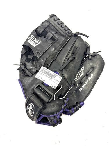 Used Rawlings HIGHLIGHT BB/SB Glove RH Throw Black 12 1/2" 11860-C000294574