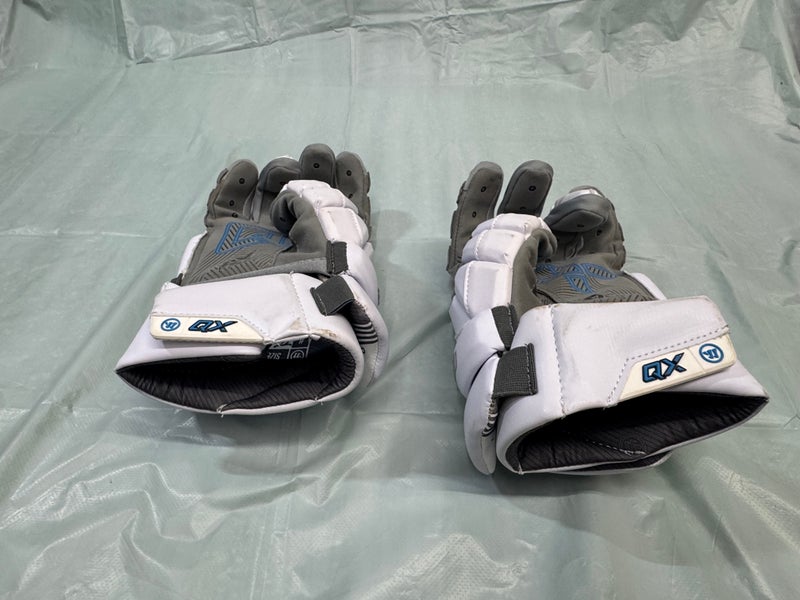 Warrior EVO QX Lacrosse Gloves Extra Large (New)
