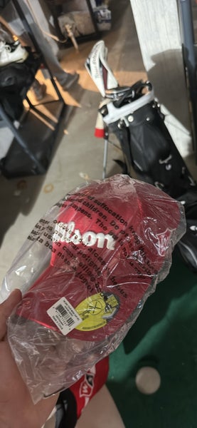 Wilson Red Men's One Size Fits All Wilson Hat