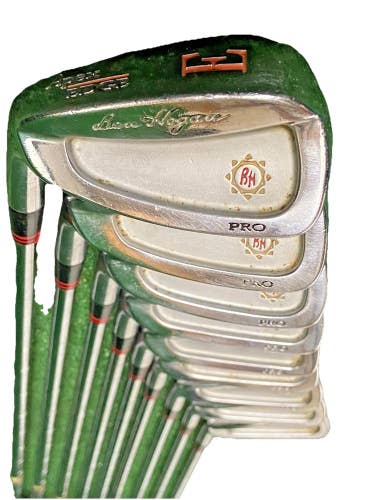 Ben Hogan Apex Edge Pro Forged Iron Set 2-E LH S300 Stiff Steel 5i 38" Mid Grips