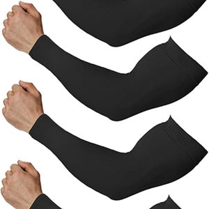 4-Pairs Arm Sleeves for Men and Women - Tattoo Cover Up - Cooling Sports Sleeve