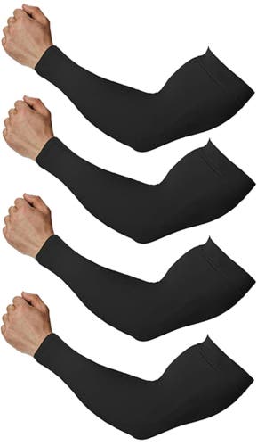 4-Pairs Arm Sleeves for Men and Women - Tattoo Cover Up - Cooling Sports Sleeve