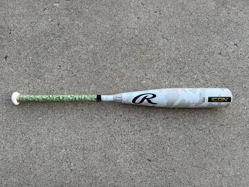 2025 Rawlings Icon Composite USSSA Certified Bat (-10) Composite 19 oz 29" (Used)