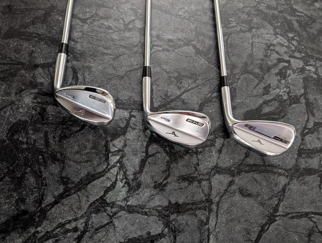 Mizuno Wedges Satin Chrome 50, 54, 58