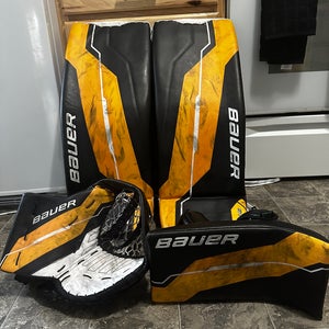 32"  2024 Bauer Supreme Shadow Regular Goalie Full Set  (Used)