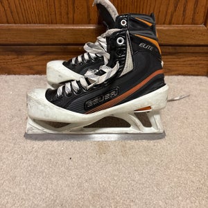 Bauer Elite Hockey Goalie Skates Regular Width  Size 6 (Used)