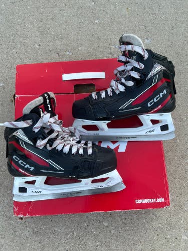 2023 CCM EFLEX 6.9 Hockey Goalie Skates Regular Width Size 3 (Used)