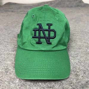 Notre Dame Hat Cap Strap Back Embroidered College 47 Brand Mens OSFA Football