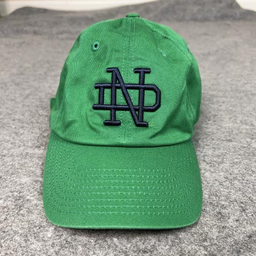 Notre Dame Hat Cap Strap Back Embroidered College 47 Brand Mens OSFA Football