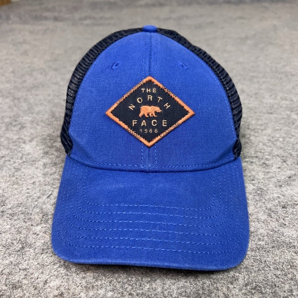 North Face Hat Cap Snap Back Trucker Mesh Patch One Size Outdoor Mens Hiking