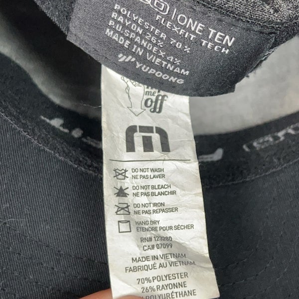 Travis Mathew Life on Tour Golf Trucker Hat Red Cap Flexfit Sponsorship Snapback