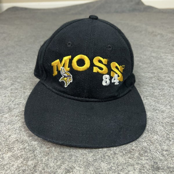 Vintage Minnesota Vikings Hat Cap Strap Back NFL Football Randy Moss 84 90s