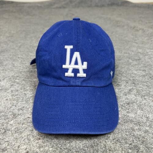 Los Angeles Dodgers Hat Cap Strap Back MLB Baseball Mens One Size 47 Brand Dad