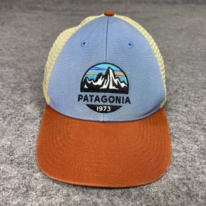 Patagonia Hat Cap Snap Back Mesh Trucker Embroidered Patch Outdoor Mens Hiking