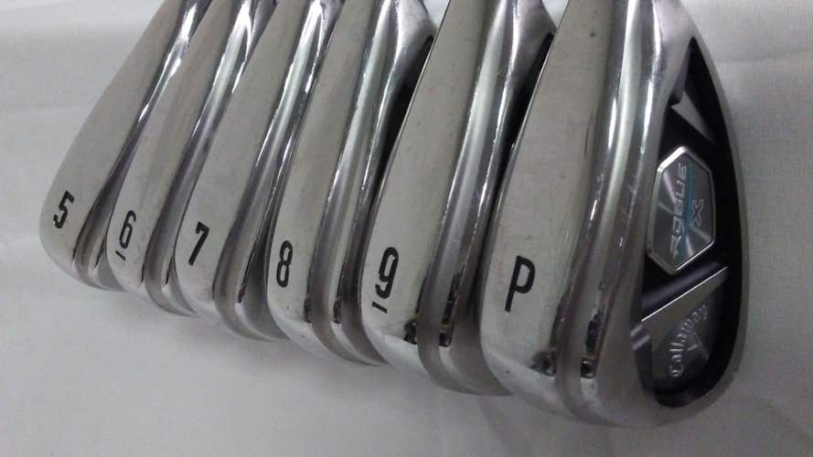 Callaway Rogue X Iron Set 5-PW (Graphite Synergy REGULAR) Golf Clubs