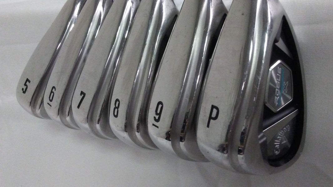 Callaway Rogue X Iron Set 5-PW (Graphite Synergy REGULAR) Golf Clubs