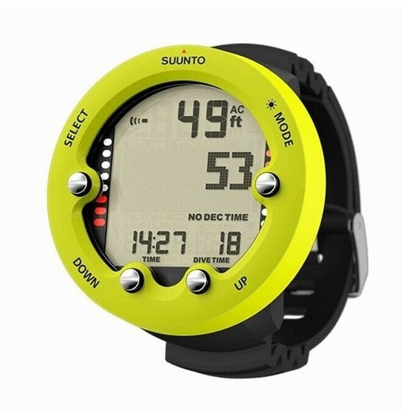 Suunto Zoop Novo Wrist Scuba Dive Computer Air & Nitrox Lime               #5548