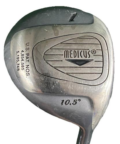 Medicus Swing Plane Training Dual Hinge Practice Driver 10.5* RH 43" Nice Grip
