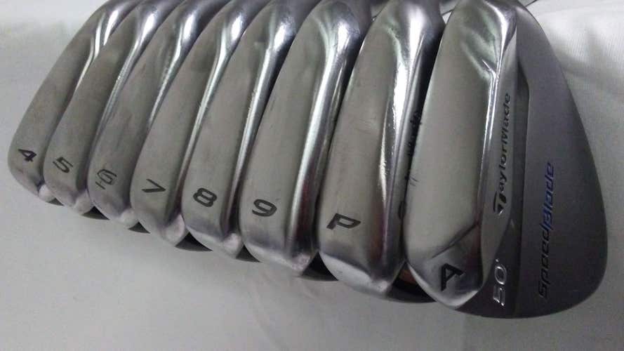 Taylor Made Speedblade HL Irons Set 4-PW+AW (Steel, Uniflex) Golf Clubs
