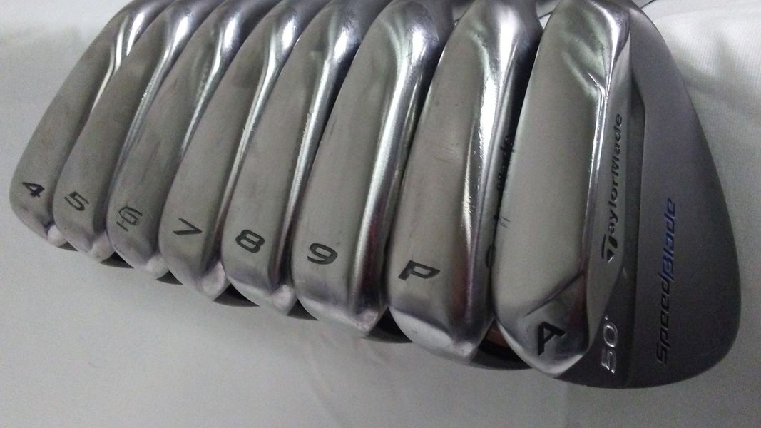 Taylor Made Speedblade HL Irons Set 4-PW+AW (Steel, Uniflex) Golf Clubs