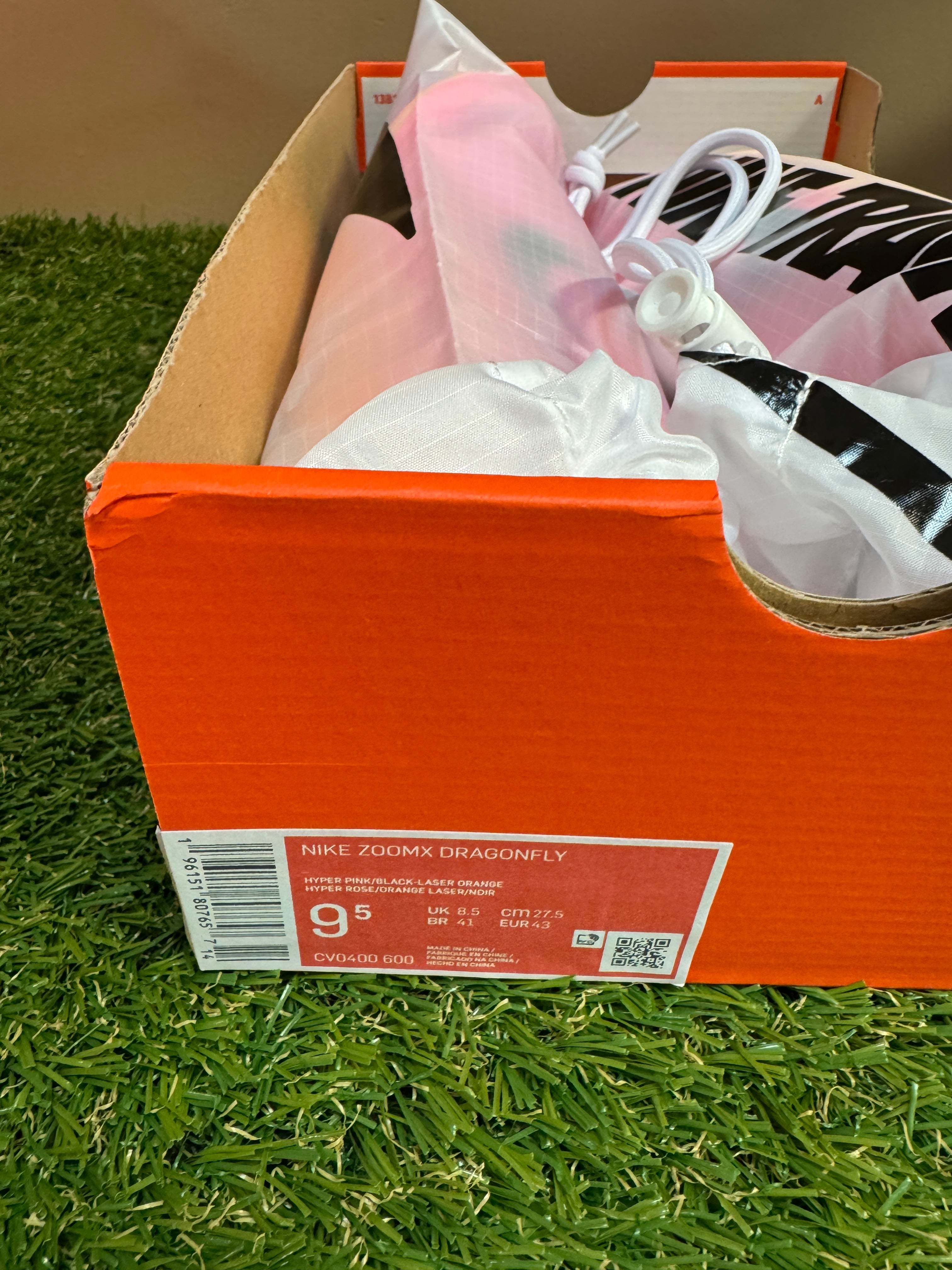 Nike ZoomX Dragonfly Track Running Spikes size 9.5 Men CV0400-600 Nike ZoomX Dragonfly Men Size 6.5 Pink Track & Field  main image 4