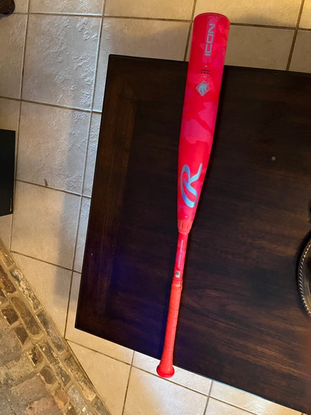 2025 Rawlings Icon Electric Unicorn Composite USSSA Certified Bat (-10) 21 oz 31" (Used)