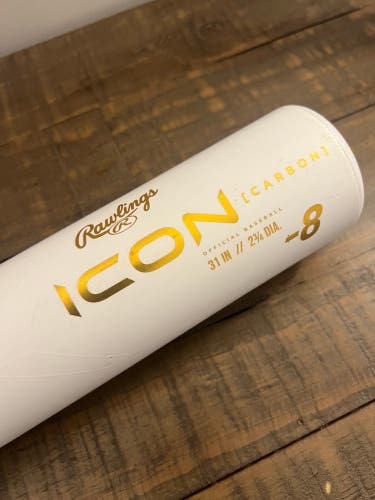 2024 Rawlings Icon Composite USSSA Certified Bat (-8)  23 oz 31" (Used)