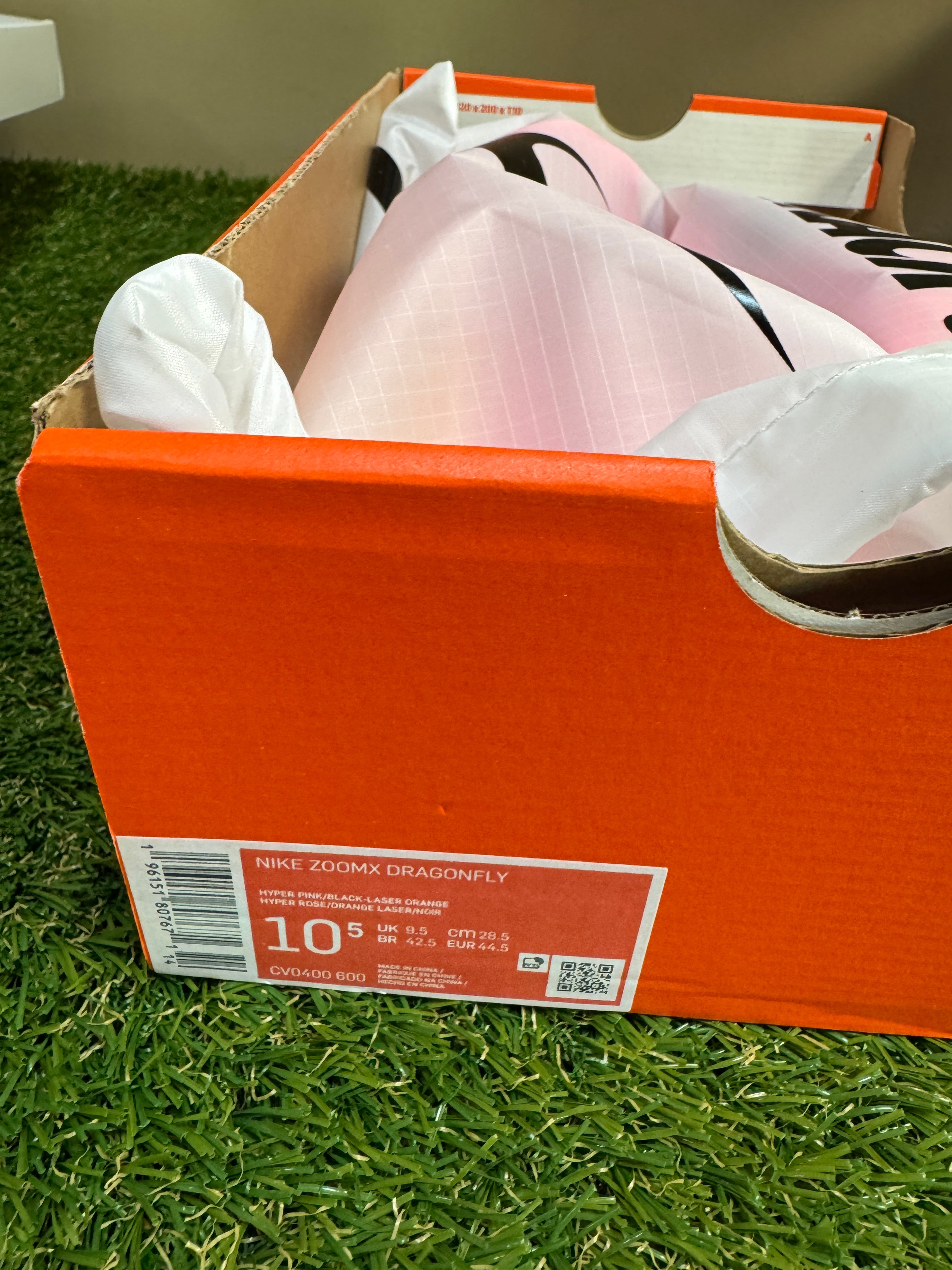 Nike ZoomX Dragonfly Hyper Pink Orange Track & Field Men Size 10 CV0400-600 NWOB Nike ZoomX Dragonfly Hyper Pink Orange | Mercari main image 3