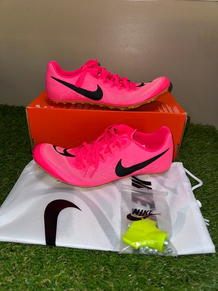 Nike Ja Fly 4 Track Sprint Spikes Racing Shoes Hyper Pink Men 8.5 DR2741-600 NEW