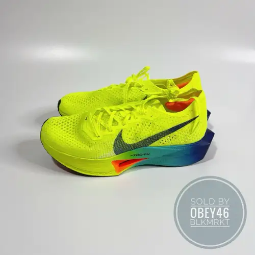 Nike ZoomX Vaporfly NEXT% 3 Volt Running Shoes 13