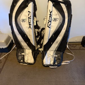 35"  Reebok Goalie Leg Pads (Used)