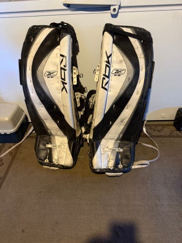 35"  Reebok Goalie Leg Pads (Used)