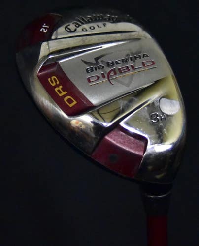 CALLAWAY BIG BERTHA DRS 3 HYBRID LOFT:21 FLEX:STIFF LENGTH: 41 IN RIGHT HANDED