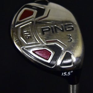 PING I15 FAIRWAY 3 WOOD LOFT:15 FLEX:STIFF LENGTH: 42.5 IN RIGHT HANDED